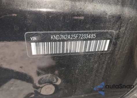 2015 Kia Soul из США, поврежденный, VIN KNDJN2A25F7233485